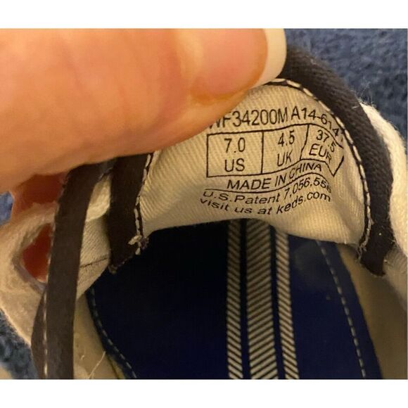 Navy Blue Women’s Keds Champion Sneakers Size 7 In Original Box - Picture 7 of 7